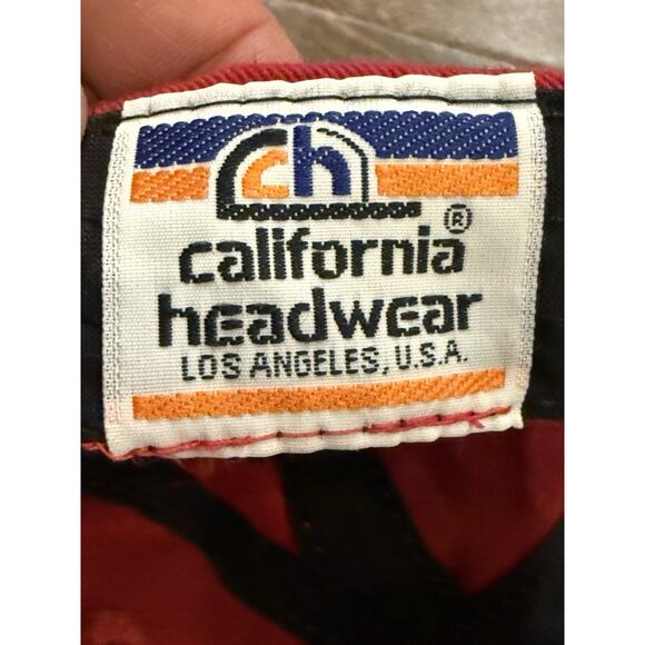 Vintage USC 00 Trojans Men’s Red Adjustable Strapback Hat Baseball Cap Size M/L - Picture 9 of 10